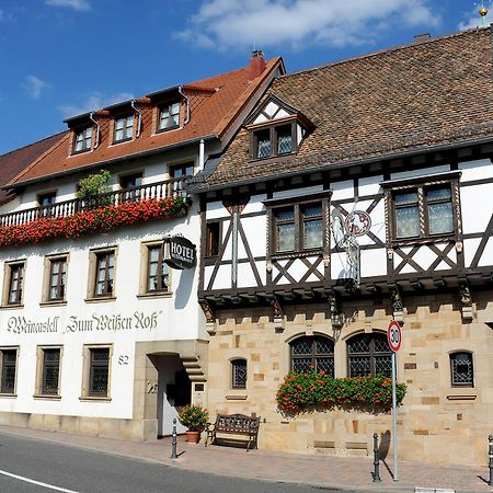 Hotel Weinkastell Zum Weissen Ross Kallstadt Exteriér fotografie