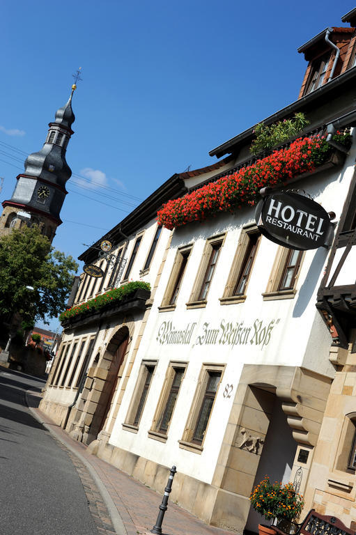 Hotel Weinkastell Zum Weissen Ross Kallstadt Exteriér fotografie